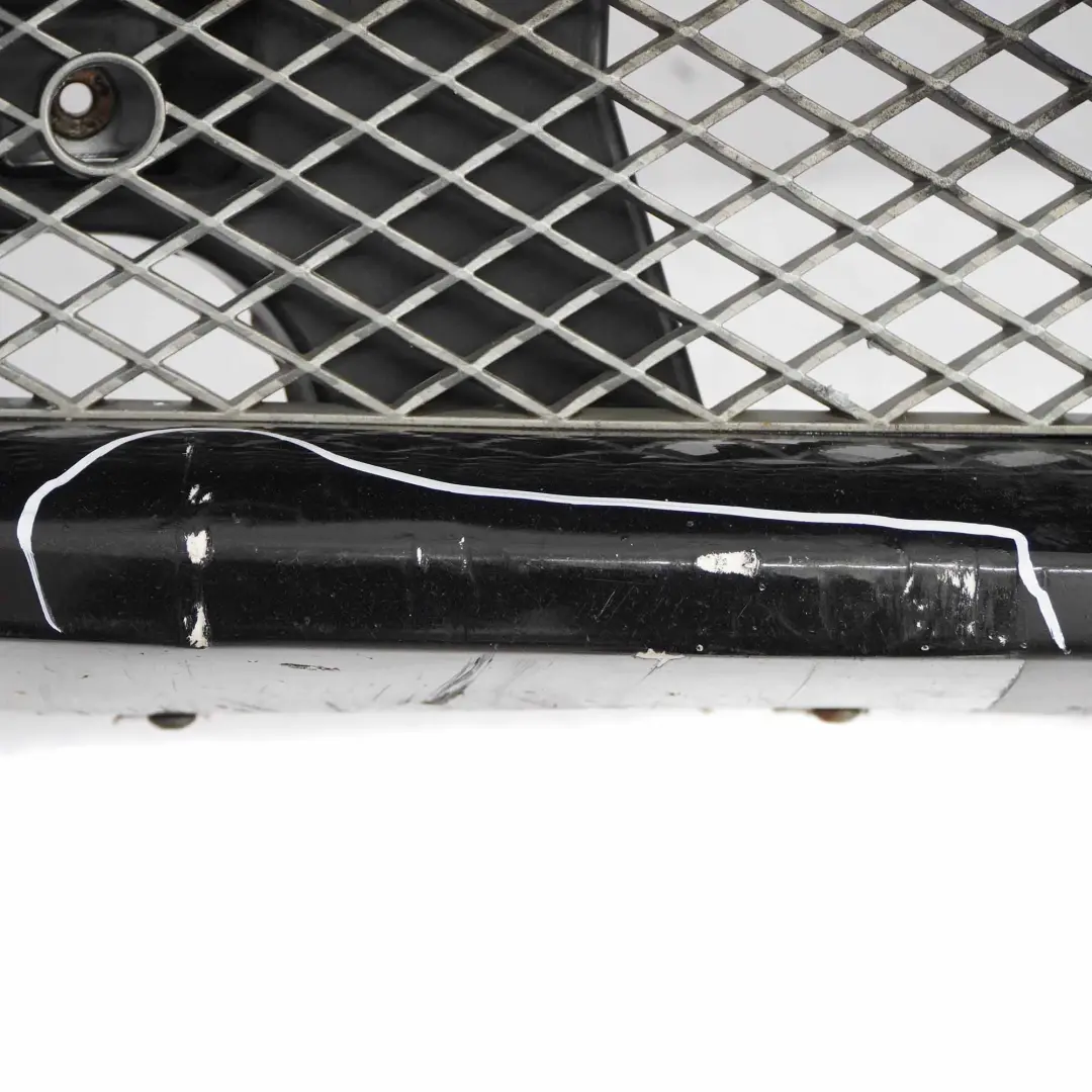 Mercedes W203 CL203 Bumper Front Trim Panel Covering Schwarz Black - 040 - SKU A2038801340-SCW - Part number A2038801340