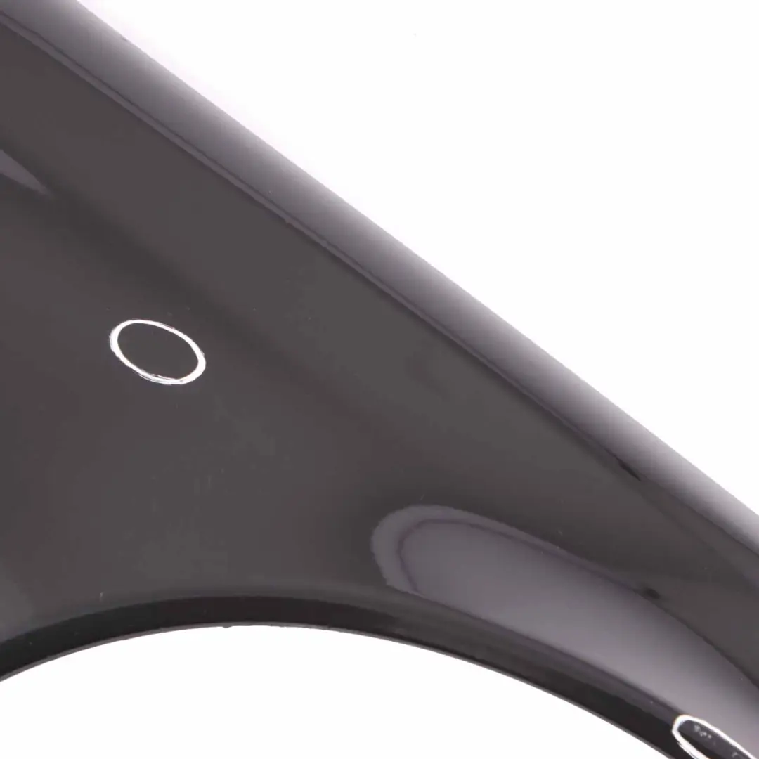 Mercedes CL203 W203 Side Panel Front Right O/S Wing Fender Obsidian Black - 197 - SKU A2038801418-OB - Part number A2038801418