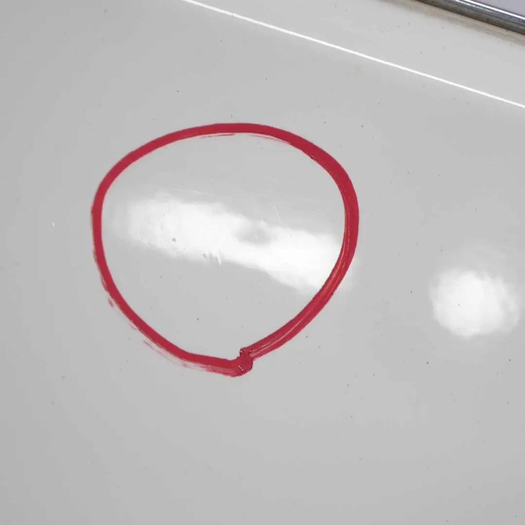 Rear Bumper Mercedes CLC CL203 Complete Trim Panel Calcite White - 650 - SKU A2038801540-CW - Part number A2038801540