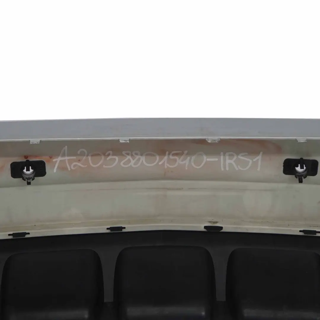 Mercedes CLC CL203 Bumper Rear Trim Panel Covering Iridium Silver - 775 - SKU A2038801540-IRS1 - Part number A2038801540