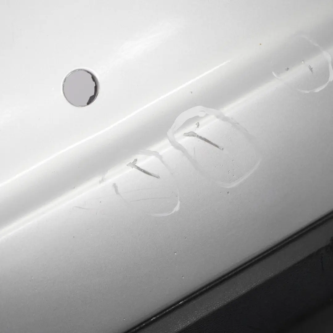 Mercedes CLC CL203 Bumper Rear Trim Panel Covering Iridium Silver - 775 - SKU A2038801540-IRS - Part number A2038801540