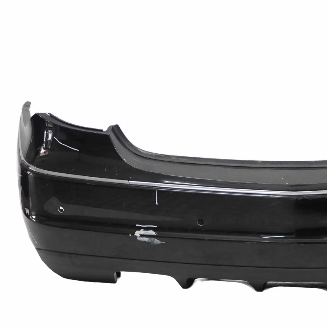Bumper Trim Panel Obsidian Black Metallic - 197 to Mercedes CLC CL203 Rear with Part number A2038801540 Mercedes CLC CL203 Rear Bumper Trim Panel Obsidian Black Metallic - 197 - SKU A2038801540-OB1 - Part number A2038801540