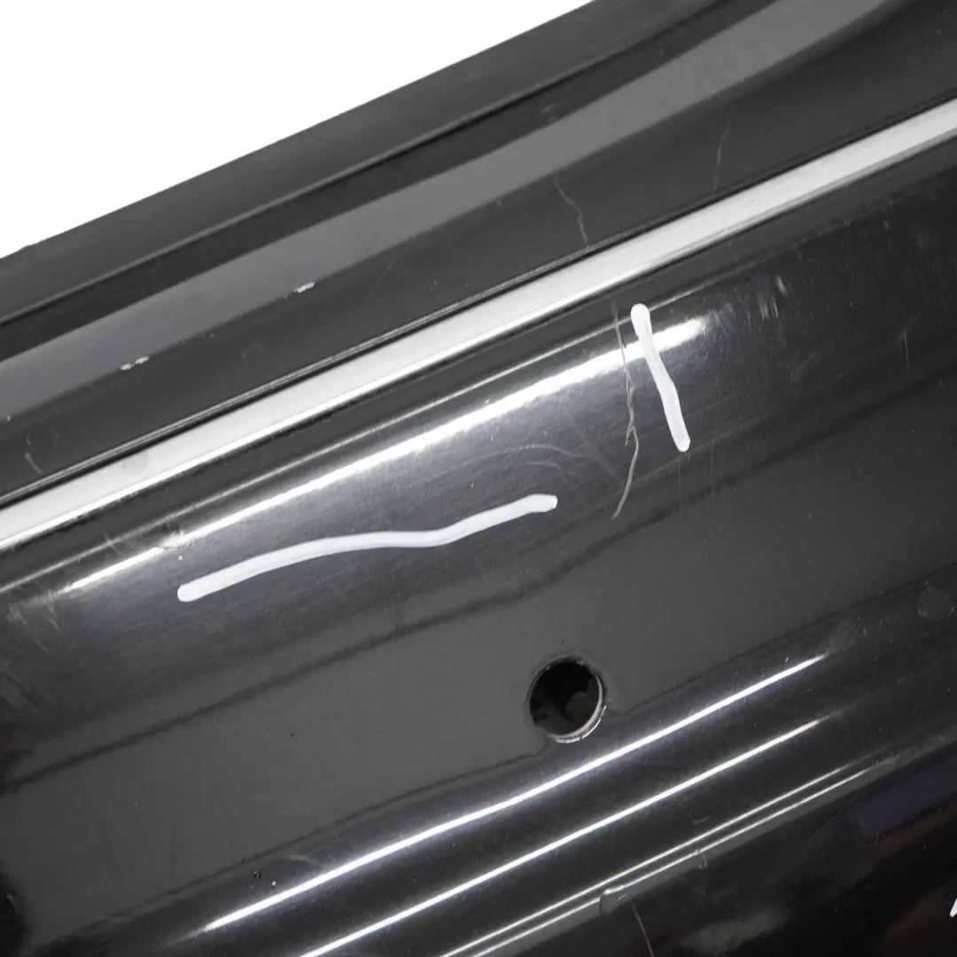 Mercedes CLC CL203 Rear Bumper Trim Panel Obsidian Black Metallic - 197 - SKU A2038801540-OB1 - Part number A2038801540