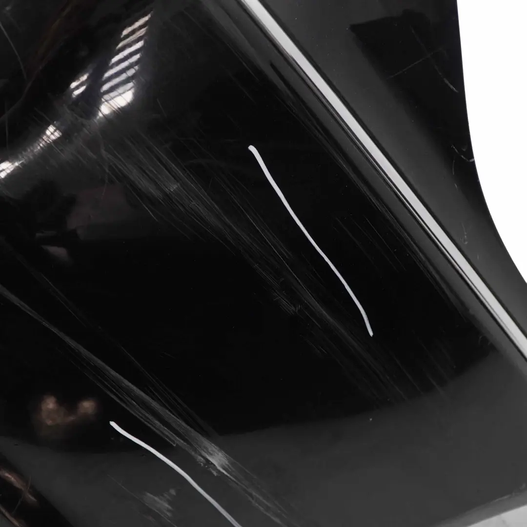 Bumper Trim Panel Obsidian Black Metallic - 197 to Mercedes CLC CL203 Rear with Part number A2038801540 Mercedes CLC CL203 Rear Bumper Trim Panel Obsidian Black Metallic - 197 - SKU A2038801540-OB1 - Part number A2038801540