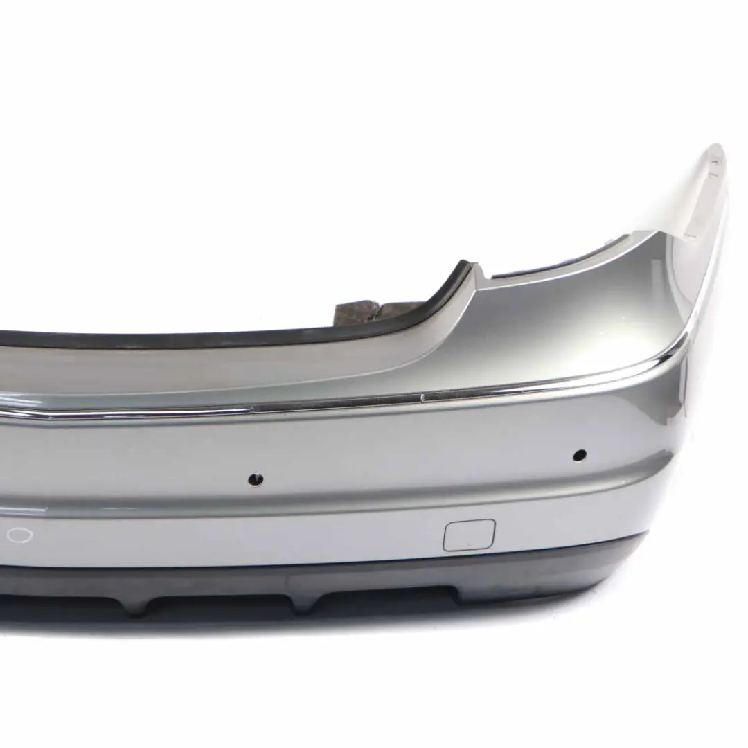 Bumper Rear Trim Panel Palladium Silver Metallic - 792 to Mercedes CLC CL203 with Part number A2038801540 Mercedes CLC CL203 Bumper Rear Trim Panel Palladium Silver Metallic - 792 - SKU A2038801540-PAL - Part number A2038801540