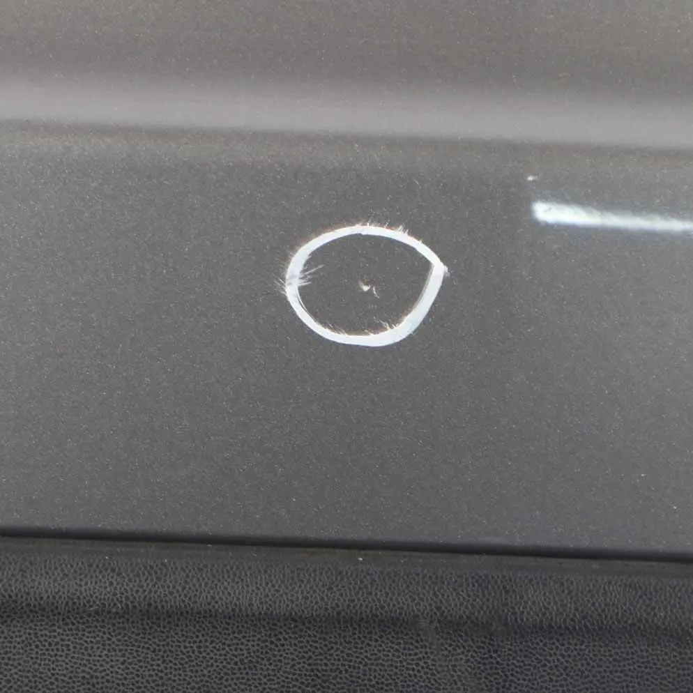 Mercedes CLC CL203 Bumper Rear Trim Panel Palladium Silver Metallic - 792 - SKU A2038801540-PAL - Part number A2038801540