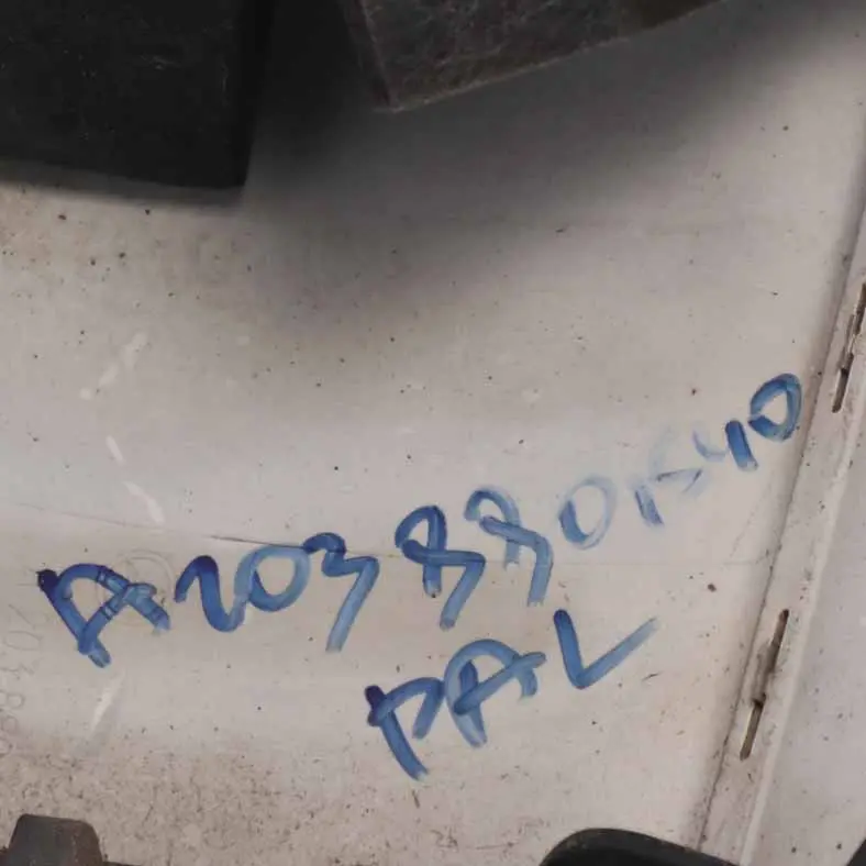 Mercedes CLC CL203 Bumper Rear Trim Panel Palladium Silver Metallic - 792 - SKU A2038801540-PAL - Part number A2038801540