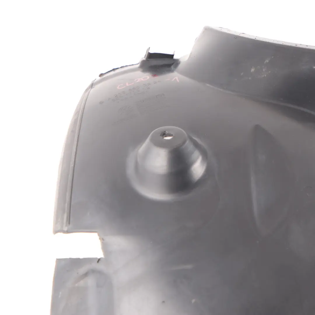 Arch Front Right O/S Trim Panel Mud Guard to Mercedes W203 CL203 Wheel with Part number A2038803224 Mercedes W203 CL203 Wheel Arch Front Right O/S Trim Panel Mud Guard - SKU A2038803224-1 - Part number A2038803224