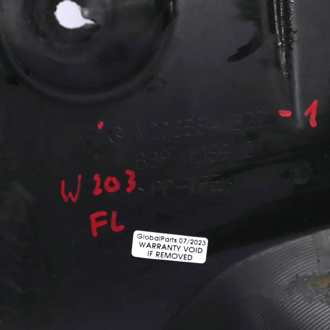 Mercedes CL203 Osłona Nadkole Lewy Przód - SKU A2038841322-1 - Numer Części A2038841322