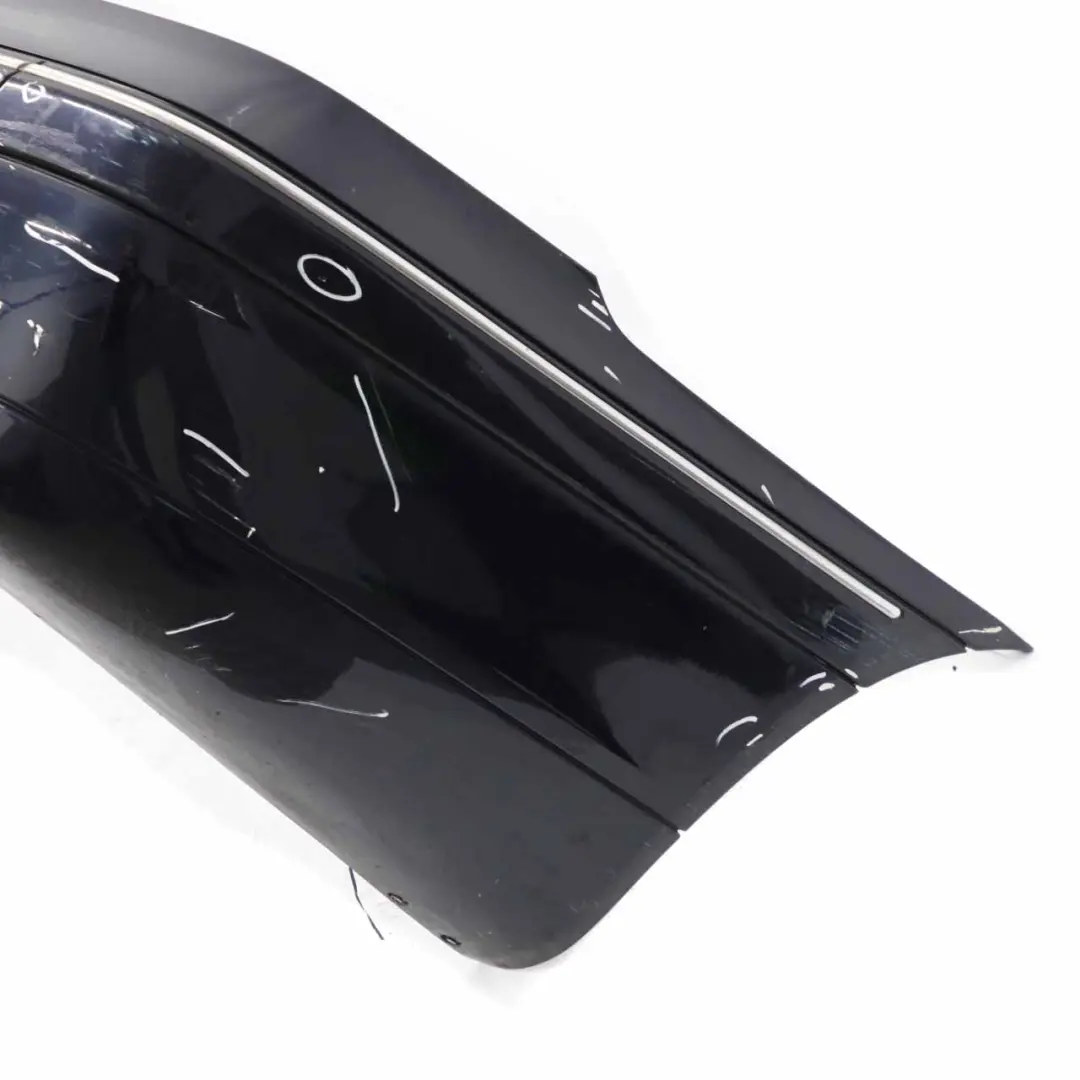 Bumper Trim Panel Tanzanite Blue Metallic - 359 to Mercedes W203 Rear with Part number A2038850825 Mercedes W203 Rear Bumper Trim Panel Tanzanite Blue Metallic - 359 - SKU A2038850825-TB - Part number A2038850825