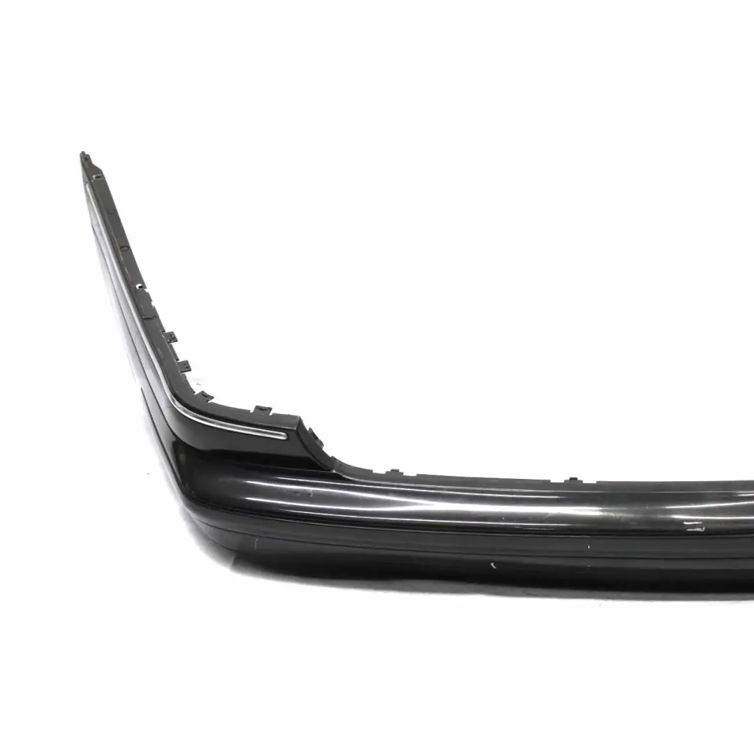 Bumper Trim Panel Cover Estate Obsidian Black Metallic - 197 to Mercedes S203 Rear with Part number A2038851025 Mercedes S203 Rear Bumper Trim Panel Cover Estate Obsidian Black Metallic - 197 - SKU A2038851025-OB - Part number A2038851025