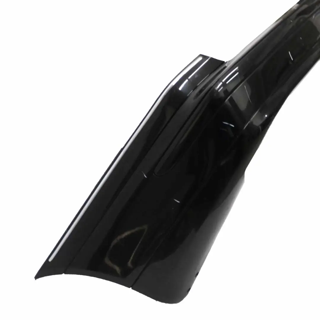 Bumper Trim Panel Cover Estate Obsidian Black Metallic - 197 to Mercedes S203 Rear with Part number A2038851025 Mercedes S203 Rear Bumper Trim Panel Cover Estate Obsidian Black Metallic - 197 - SKU A2038851025-OB - Part number A2038851025
