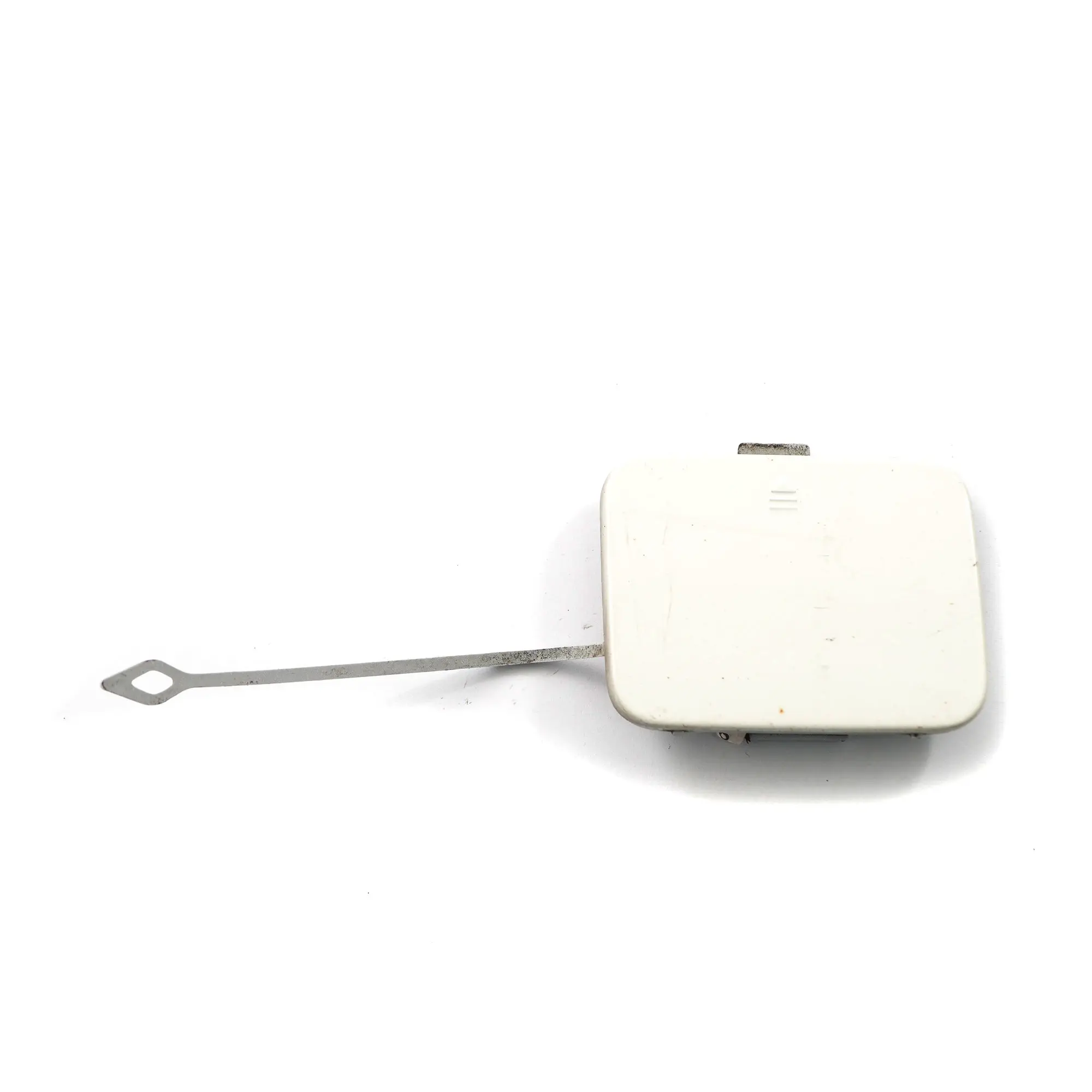 Paraurti posteriore Mercedes CL203 Copertura occhiello traino Bianco Calcite 650