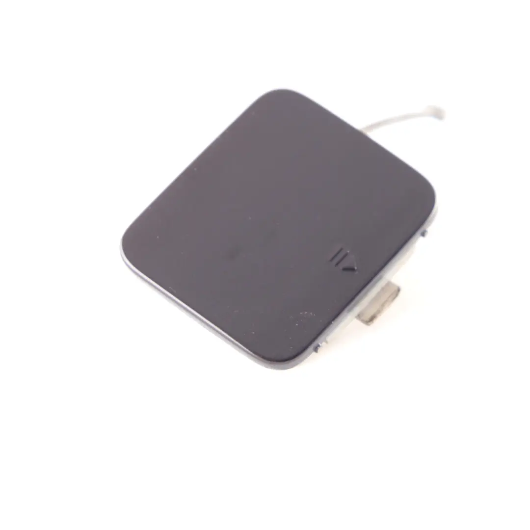 Bumper Flap Mercedes CL203 Towing Eye Cover Tanzanite Blue to Rear with Part number A2038851126 Rear Bumper Flap Mercedes CL203 Towing Eye Cover Tanzanite Blue - SKU A2038851126-TB - Part number A2038851126