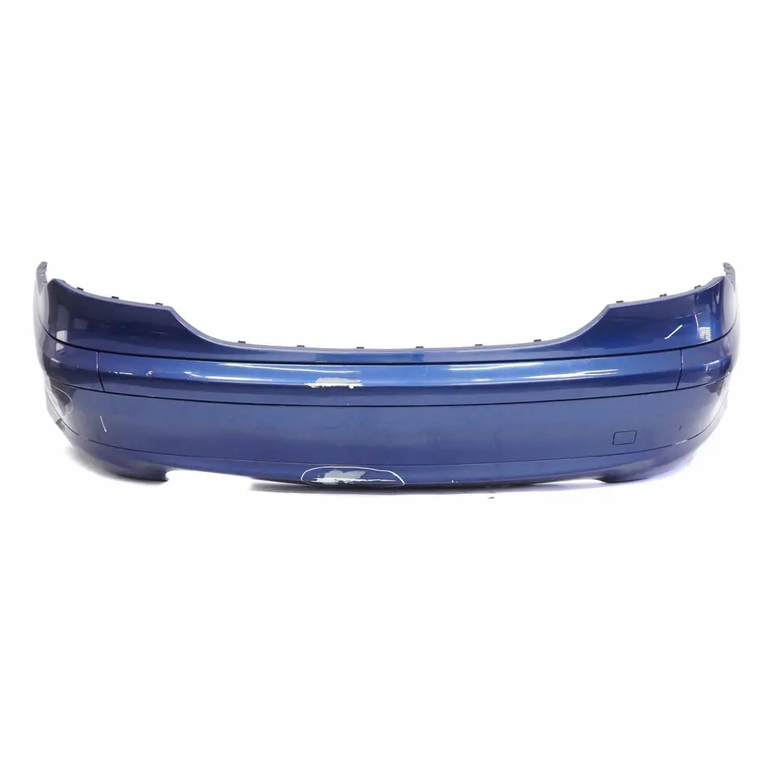 Bumper Cover Trim Panel Jaspisblau Blue Metallic - 345 to Mercedes CL203 Rear with Part number A2038851225 Mercedes CL203 Rear Bumper Cover Trim Panel Jaspisblau Blue Metallic - 345 - SKU A2038851225-JAS - Part number A2038851225
