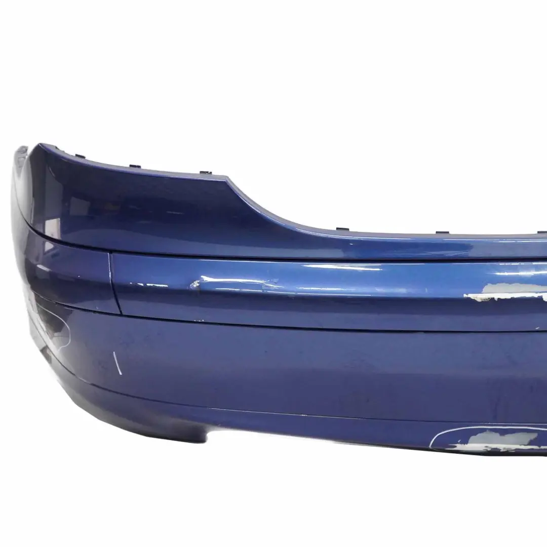 Bumper Cover Trim Panel Jaspisblau Blue Metallic - 345 to Mercedes CL203 Rear with Part number A2038851225 Mercedes CL203 Rear Bumper Cover Trim Panel Jaspisblau Blue Metallic - 345 - SKU A2038851225-JAS - Part number A2038851225