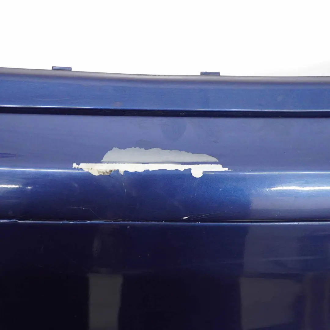 Bumper Cover Trim Panel Jaspisblau Blue Metallic - 345 to Mercedes CL203 Rear with Part number A2038851225 Mercedes CL203 Rear Bumper Cover Trim Panel Jaspisblau Blue Metallic - 345 - SKU A2038851225-JAS - Part number A2038851225