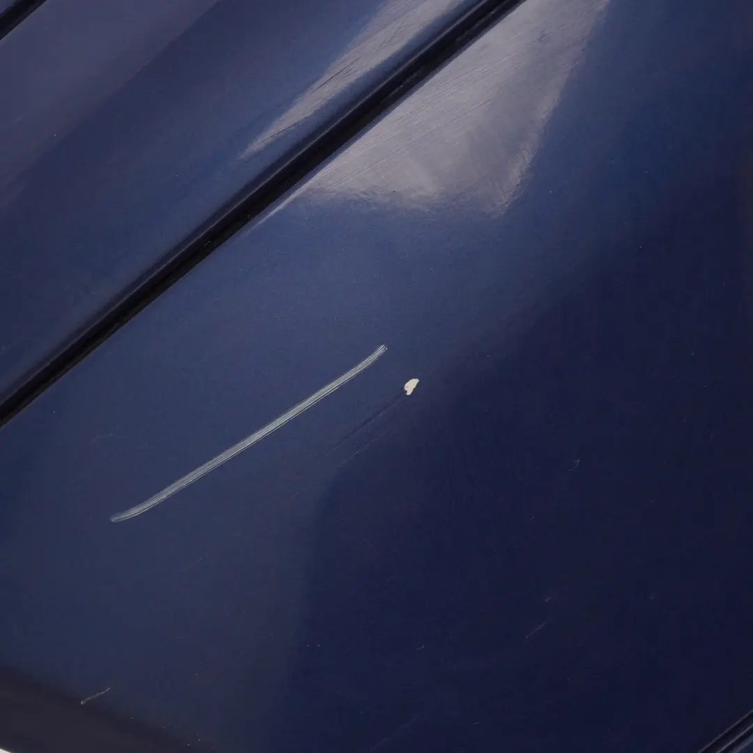 Bumper Cover Trim Panel Jaspisblau Blue Metallic - 345 to Mercedes CL203 Rear with Part number A2038851225 Mercedes CL203 Rear Bumper Cover Trim Panel Jaspisblau Blue Metallic - 345 - SKU A2038851225-JAS - Part number A2038851225