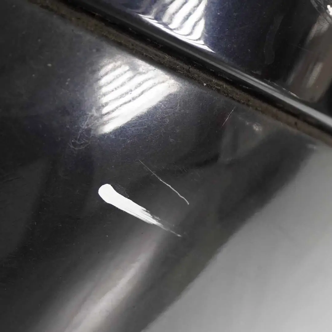 Bumper Cover Trim Panel Obsidian Black Metallic - 197 to Mercedes W203 Rear with Part number A2038851625 Mercedes W203 Rear Bumper Cover Trim Panel Obsidian Black Metallic - 197 - SKU A2038851625-OB - Part number A2038851625