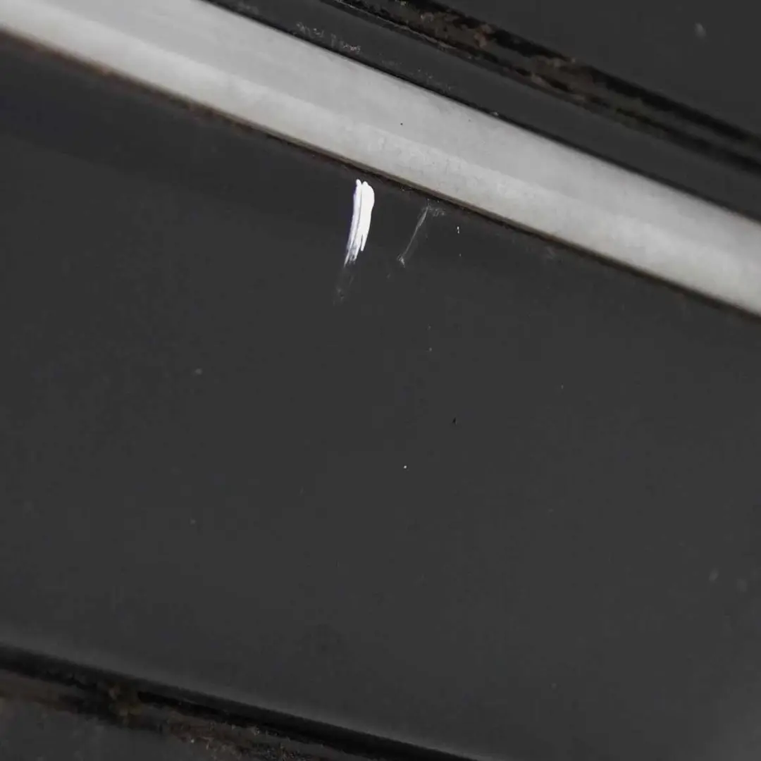 Bumper Cover Trim Panel Obsidian Black Metallic - 197 to Mercedes W203 Rear with Part number A2038851625 Mercedes W203 Rear Bumper Cover Trim Panel Obsidian Black Metallic - 197 - SKU A2038851625-OB - Part number A2038851625