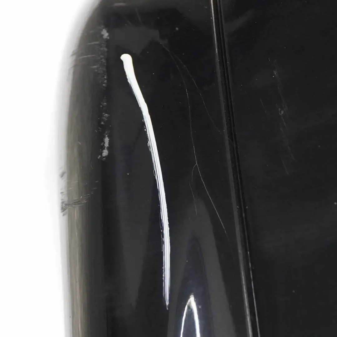 Bumper Cover Trim Panel Obsidian Black Metallic - 197 to Mercedes W203 Rear with Part number A2038851625 Mercedes W203 Rear Bumper Cover Trim Panel Obsidian Black Metallic - 197 - SKU A2038851625-OB - Part number A2038851625