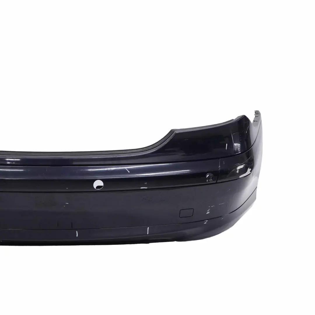 Bumper Trim Panel Cover Tanzanite Blue Metallic - 359 to Mercedes CL203 Rear with Part number A2038851225 Mercedes CL203 Rear Bumper Trim Panel Cover Tanzanite Blue Metallic - 359 - SKU A2038851225-TB - Part number A2038851225