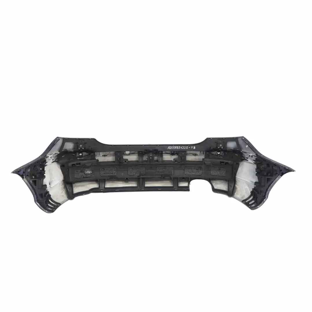 Mercedes CL203 Rear Bumper Trim Panel Cover Tanzanite Blue Metallic - 359 - SKU A2038851225-TB - Part number A2038851225