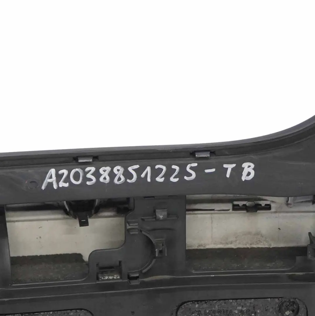Mercedes CL203 Zderzak Tylny Tanzanitblau - 345 - SKU A2038851225-TB - Numer Części A2038851225