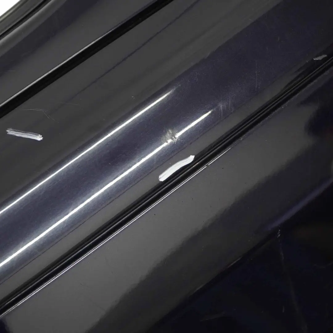 Mercedes CL203 Rear Bumper Trim Panel Cover Tanzanite Blue Metallic - 359 - SKU A2038851225-TB - Part number A2038851225