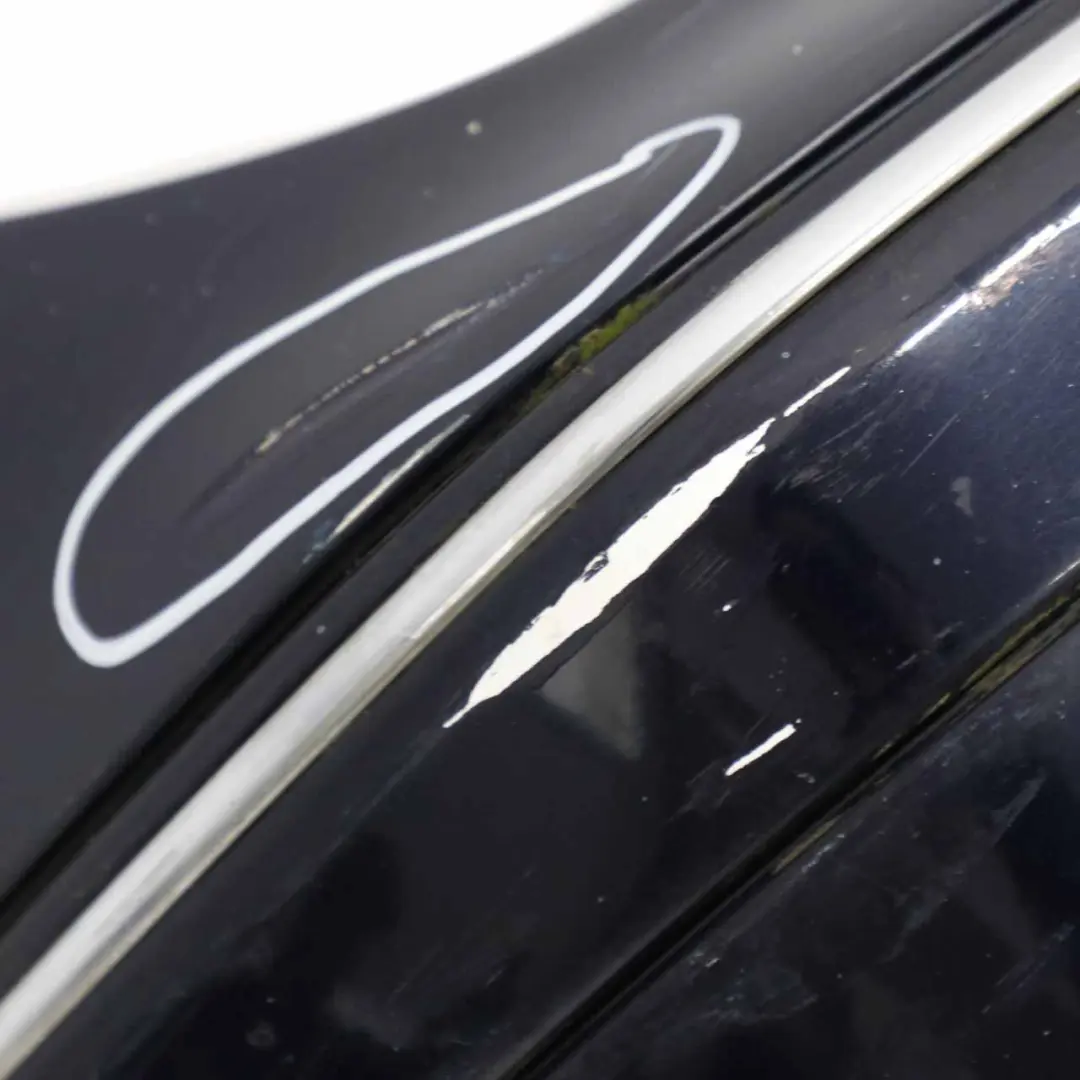 Mercedes W203 Front Bumper Trim Panel Cover Tanzanite Blue Metallic - 359 - SKU A2038851325-TB - Part number A2038851325