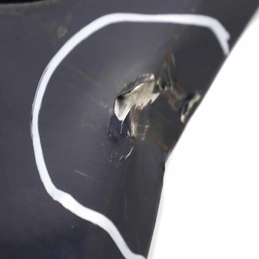 Mercedes W203 Front Bumper Trim Panel Cover Tanzanite Blue Metallic - 359 - SKU A2038851325-TB - Part number A2038851325