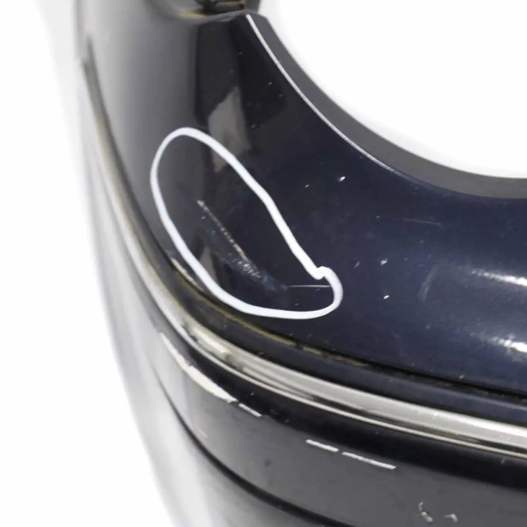 Mercedes W203 Front Bumper Trim Panel Cover Tanzanite Blue Metallic - 359 - SKU A2038851325-TB - Part number A2038851325