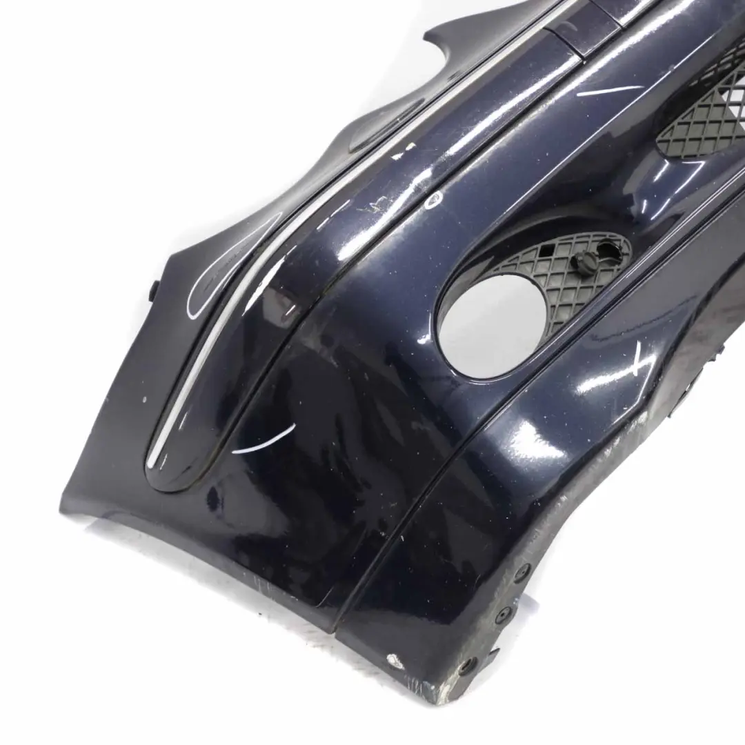 Mercedes W203 Front Bumper Trim Panel Cover Tanzanite Blue Metallic - 359 - SKU A2038851325-TB - Part number A2038851325