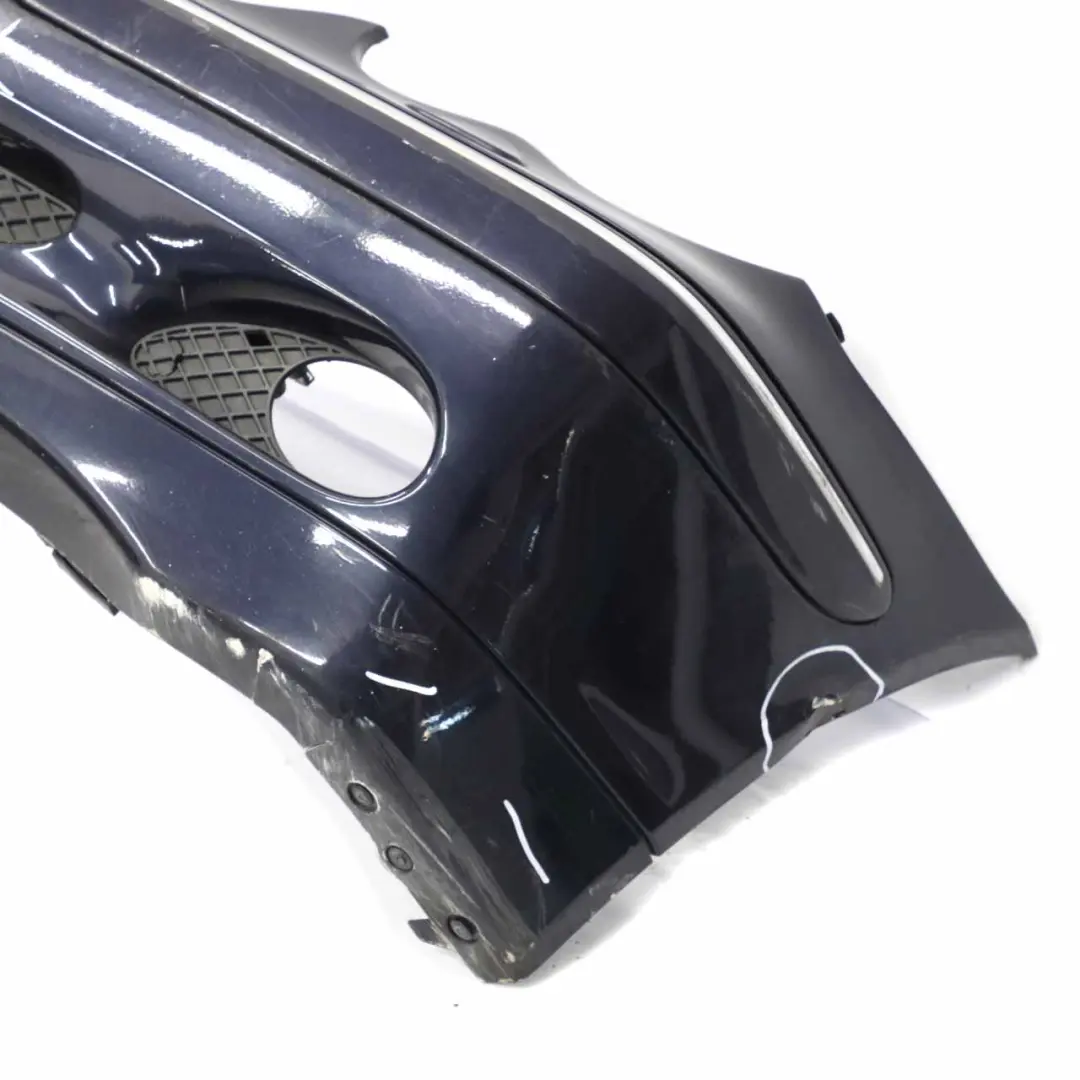 Mercedes W203 Front Bumper Trim Panel Cover Tanzanite Blue Metallic - 359 - SKU A2038851325-TB - Part number A2038851325