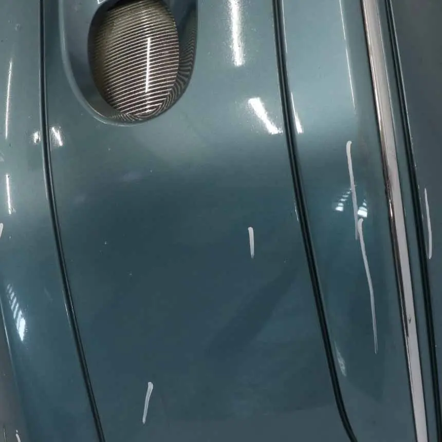 Bumper Front Trim Panel Covering Aragonite Blue Metallic - 941 to Mercedes W203 with Part number A2038851525 Mercedes W203 Bumper Front Trim Panel Covering Aragonite Blue Metallic - 941 - SKU A2038851525-ABM - Part number A2038851525