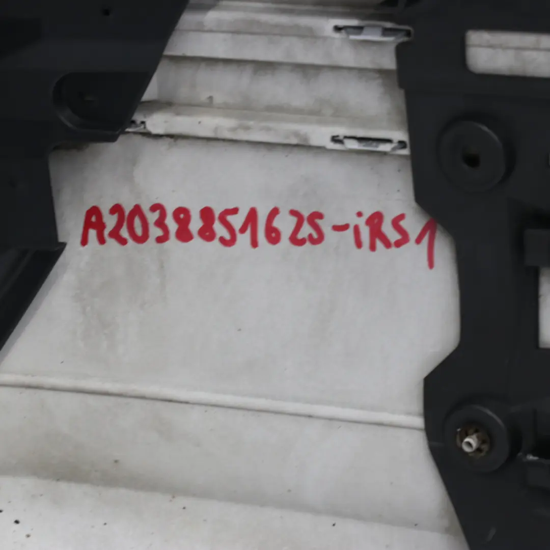 Bumper Cover Trim Panel Iridium Silver Metallic - 775 to Mercedes W203 Rear with Part number A2038851625 Mercedes W203 Rear Bumper Cover Trim Panel Iridium Silver Metallic - 775 - SKU A2038851625-IRS1 - Part number A2038851625