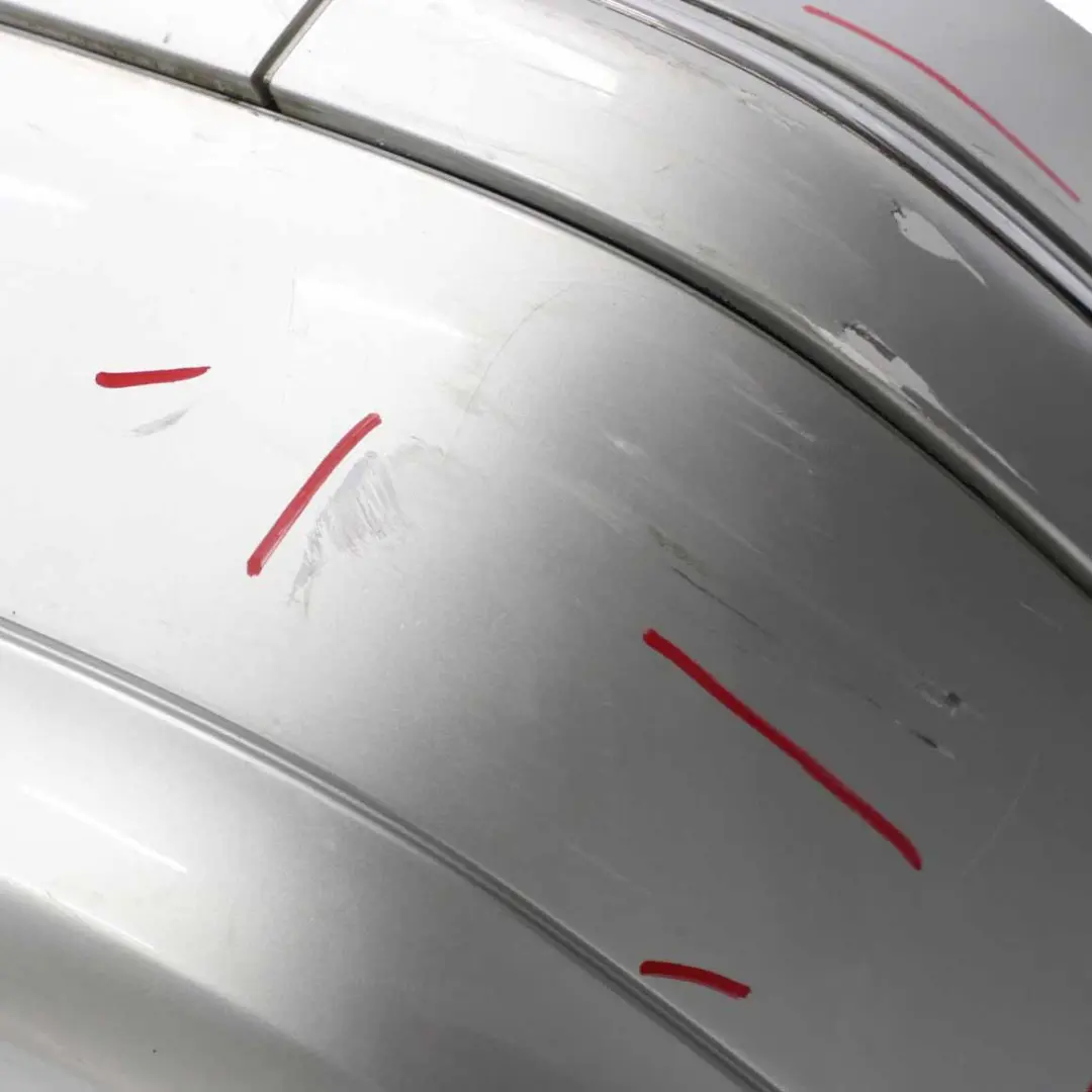 Bumper Cover Trim Panel Iridium Silver Metallic - 775 to Mercedes W203 Rear with Part number A2038851625 Mercedes W203 Rear Bumper Cover Trim Panel Iridium Silver Metallic - 775 - SKU A2038851625-IRS1 - Part number A2038851625