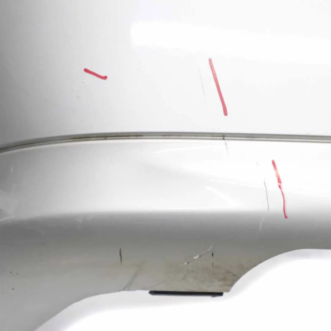 Bumper Cover Trim Panel Iridium Silver Metallic - 775 to Mercedes W203 Rear with Part number A2038851625 Mercedes W203 Rear Bumper Cover Trim Panel Iridium Silver Metallic - 775 - SKU A2038851625-IRS - Part number A2038851625