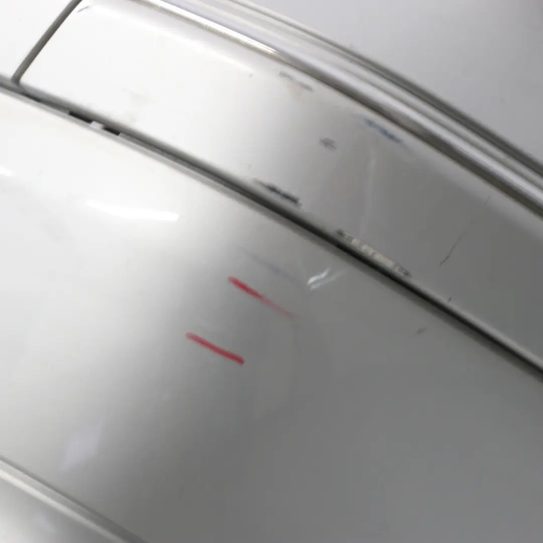 Bumper Cover Trim Panel Iridium Silver Metallic - 775 to Mercedes W203 Rear with Part number A2038851625 Mercedes W203 Rear Bumper Cover Trim Panel Iridium Silver Metallic - 775 - SKU A2038851625-IRS - Part number A2038851625