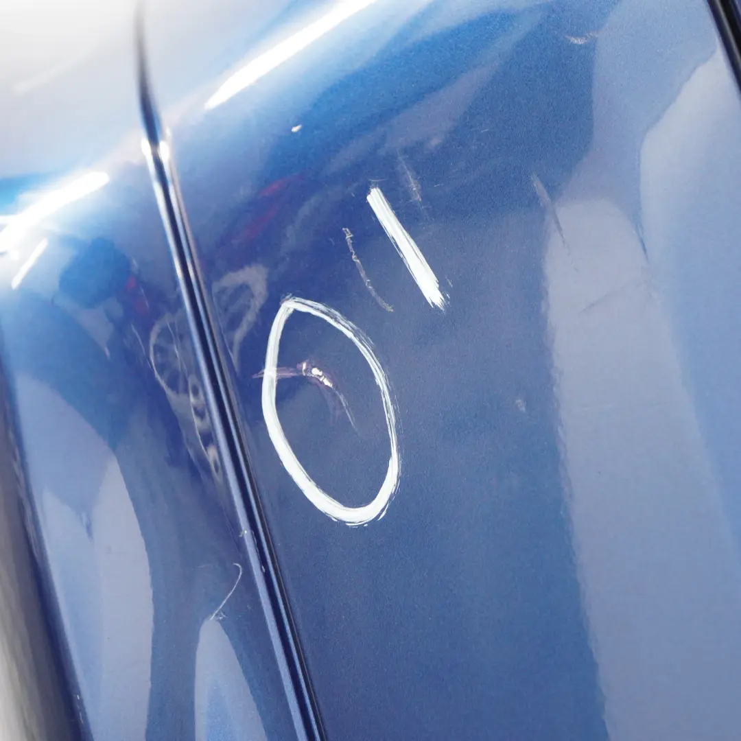 Mercedes W203 Rear Bumper Trim Panel Cover Jaspis Blue Metallic - 345 - SKU A2038851625-JAR - Part number A2038851625