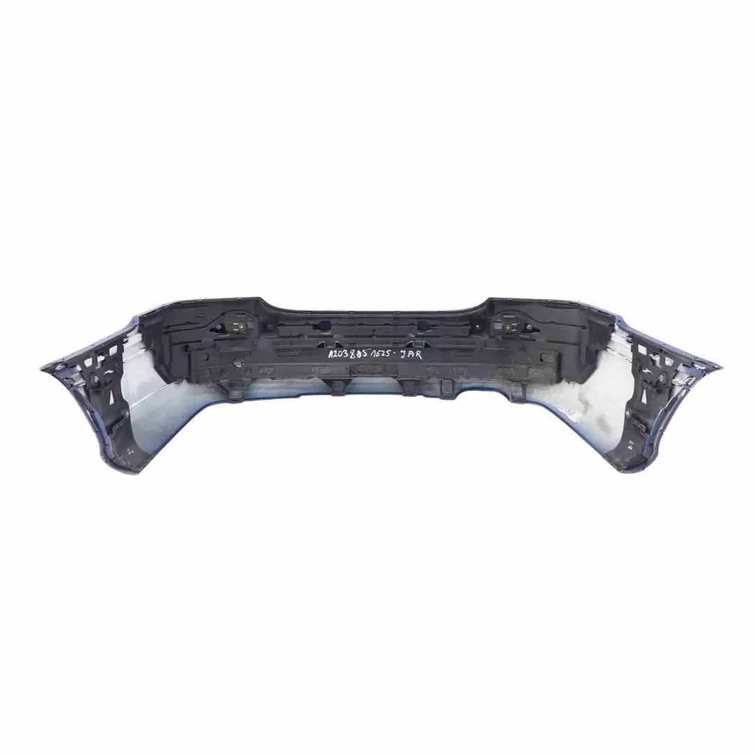 Bumper Trim Panel Cover Jaspis Blue Metallic - 345 to Mercedes W203 Rear with Part number A2038851625 Mercedes W203 Rear Bumper Trim Panel Cover Jaspis Blue Metallic - 345 - SKU A2038851625-JAR - Part number A2038851625