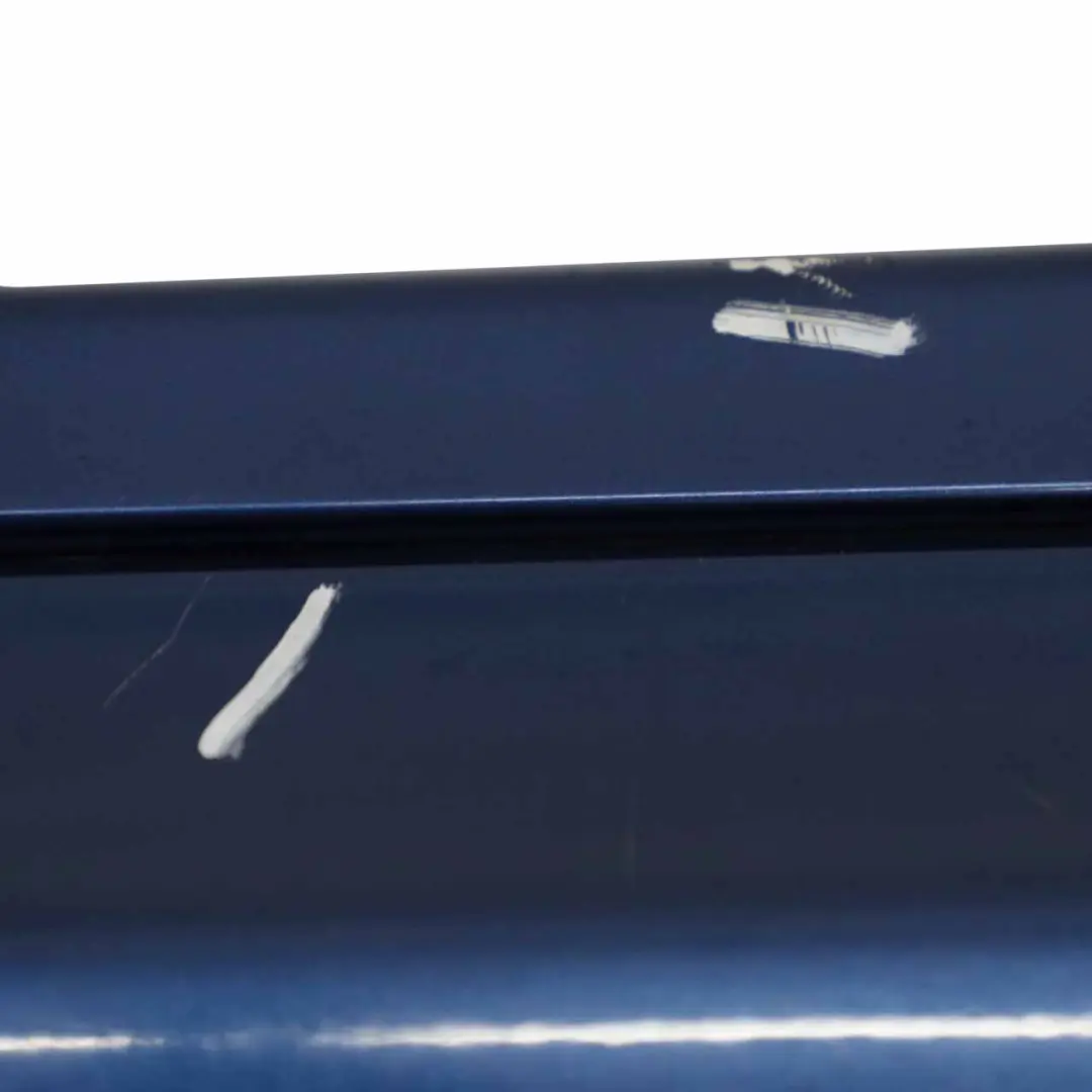 Bumper Trim Panel Cover Jaspis Blue Metallic - 345 to Mercedes CL203 Rear with Part number A2038851225 Mercedes CL203 Rear Bumper Trim Panel Cover Jaspis Blue Metallic - 345 - SKU A2038851225-JAS1 - Part number A2038851225