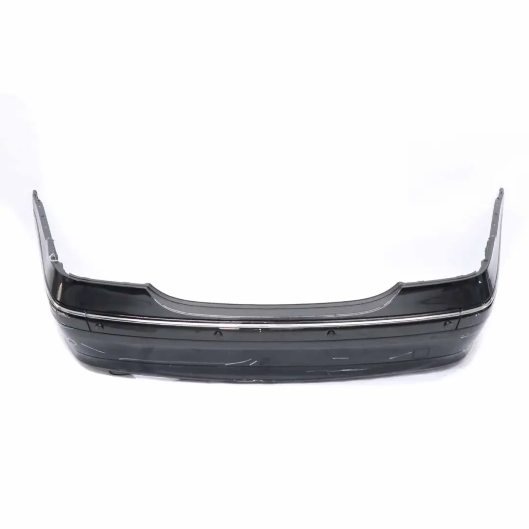Mercedes W203 Rear Bumper Cover Trim Panel Obsidian Black Metallic - 197 - SKU A2038851625-OB1 - Part number A2038851625