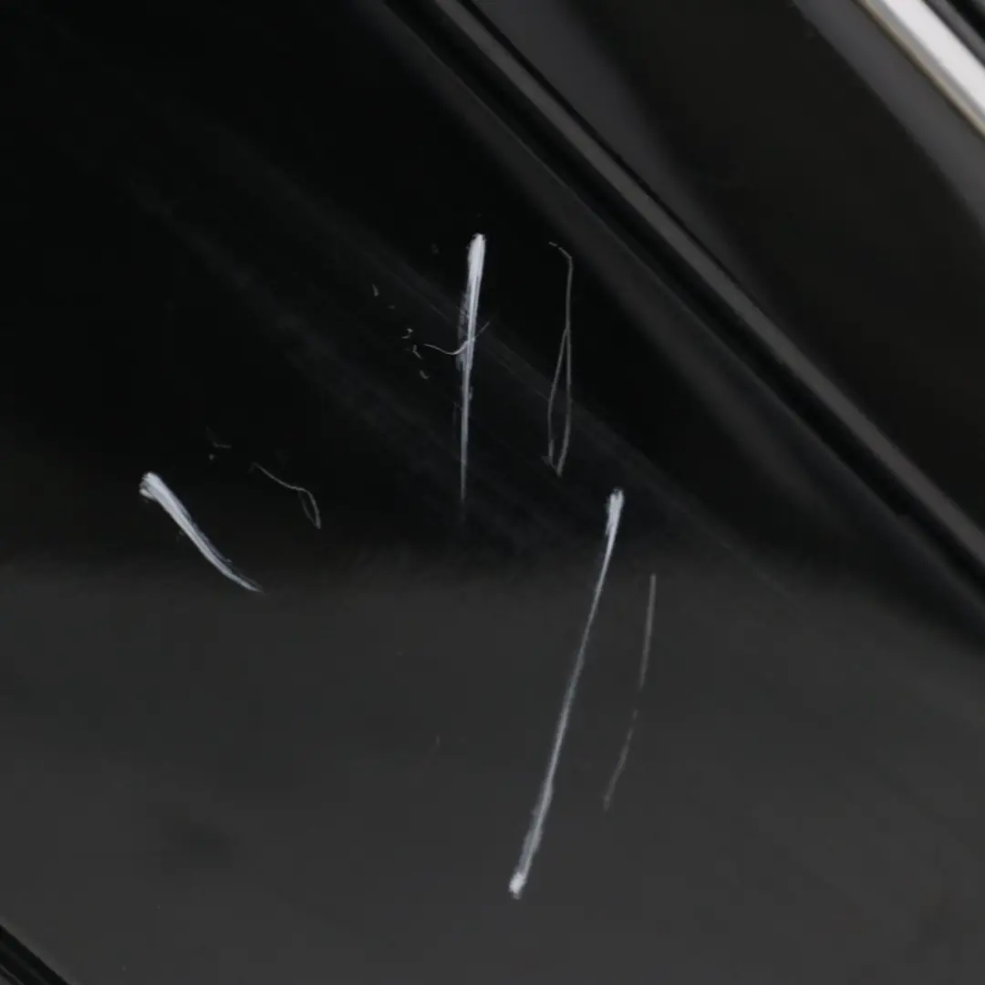 Bumper Cover Trim Panel Obsidian Black Metallic - 197 to Mercedes W203 Rear with Part number A2038851625 Mercedes W203 Rear Bumper Cover Trim Panel Obsidian Black Metallic - 197 - SKU A2038851625-OB1 - Part number A2038851625