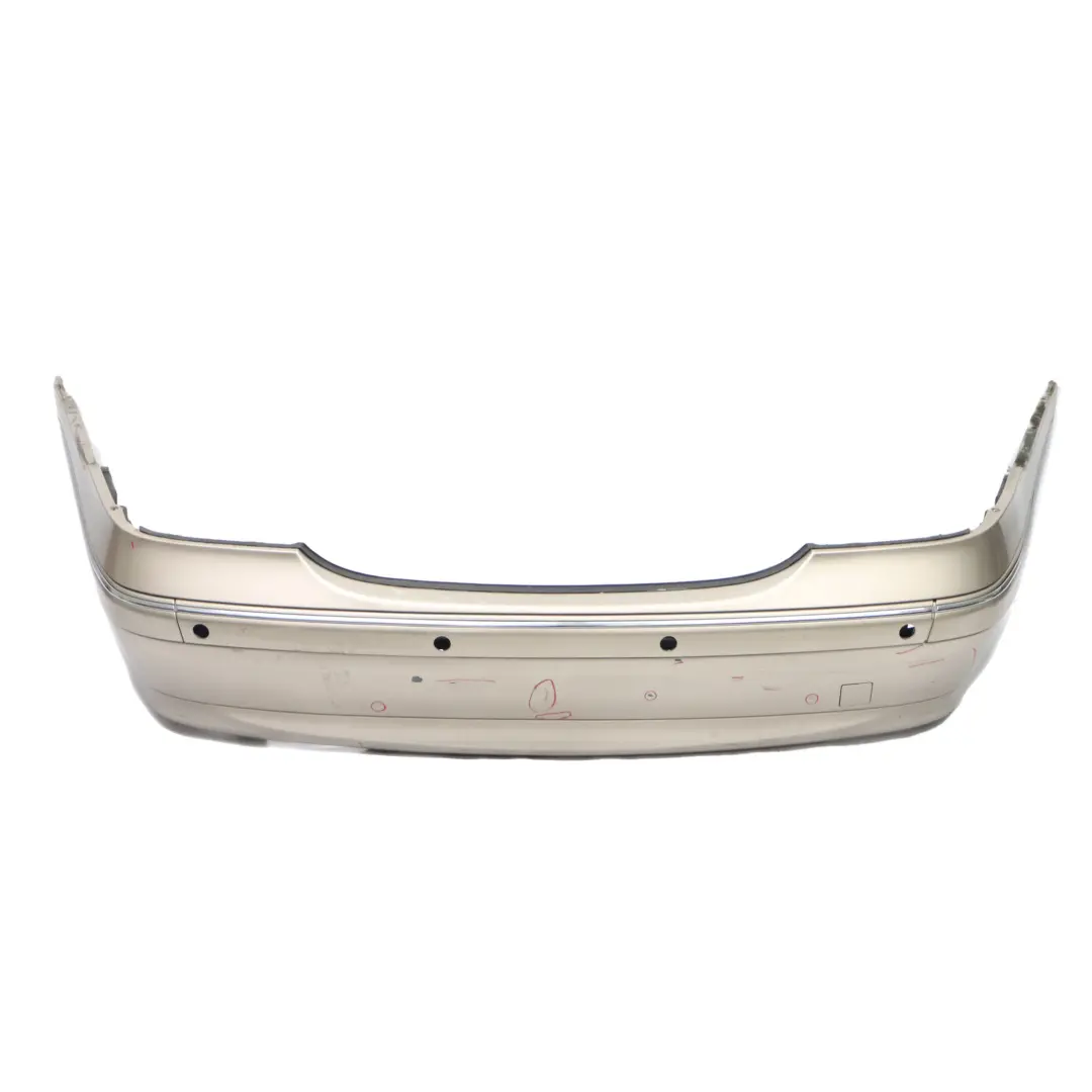 Bumper Cover Trim Panel Travertine Beige Metallic - 693 to Mercedes W203 Rear with Part number A2038851625 Mercedes W203 Rear Bumper Cover Trim Panel Travertine Beige Metallic - 693 - SKU A2038851625-TRB - Part number A2038851625