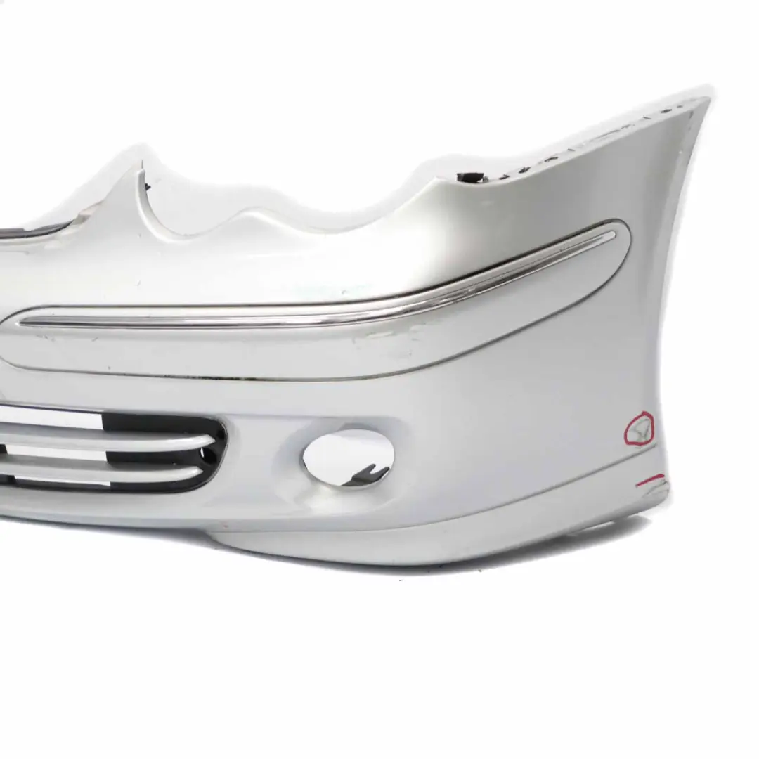 Front Bumper Trim Panel Iridium Silver Metallic - 775 to Mercedes W203 with Part number A2038853025 Mercedes W203 Front Bumper Trim Panel Iridium Silver Metallic - 775 - SKU A2038853025-IRS1 - Part number A2038853025