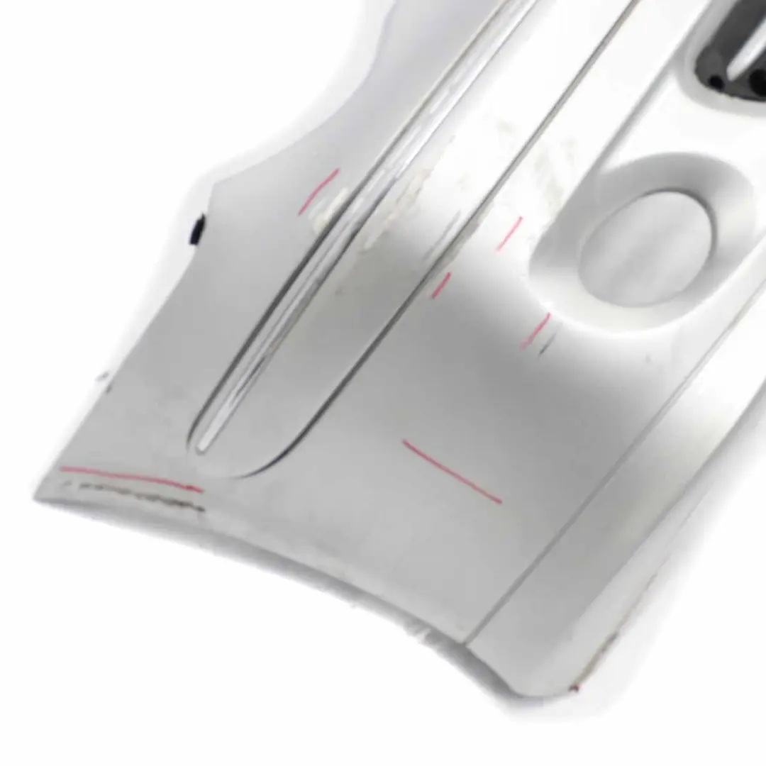 Mercedes W203 Front Bumper Trim Panel Iridium Silver Metallic - 775 - SKU A2038853025-IRS1 - Part number A2038853025