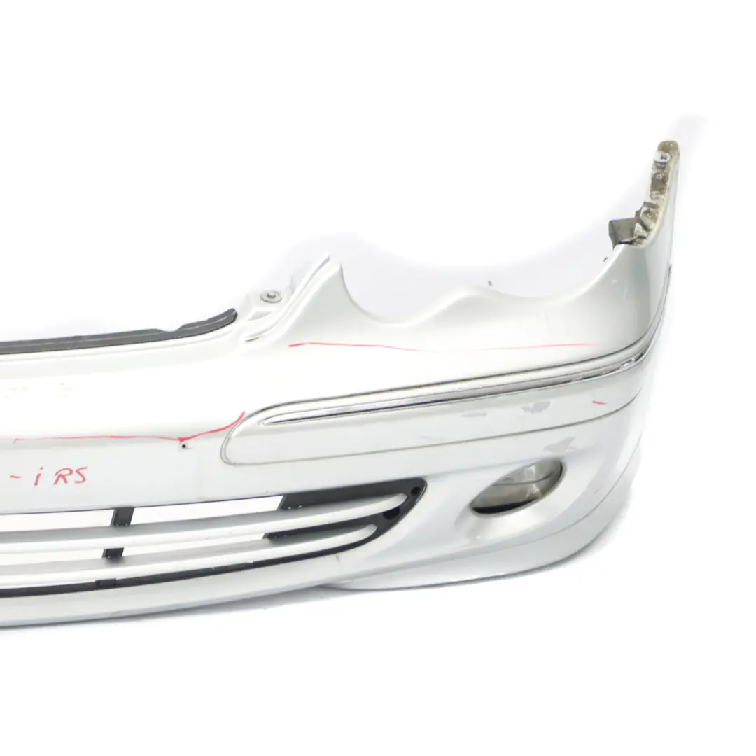 Mercedes W203 Front Bumper Trim Panel Iridium Silver Metallic - 775 - SKU A2038853025-IRS - Part number A2038853025