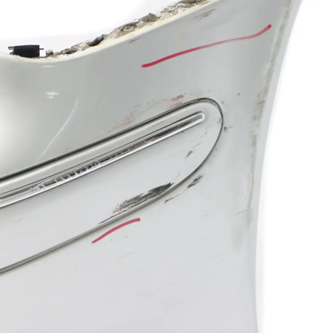 Mercedes W203 Front Bumper Trim Panel Iridium Silver Metallic - 775 - SKU A2038853025-IRS - Part number A2038853025