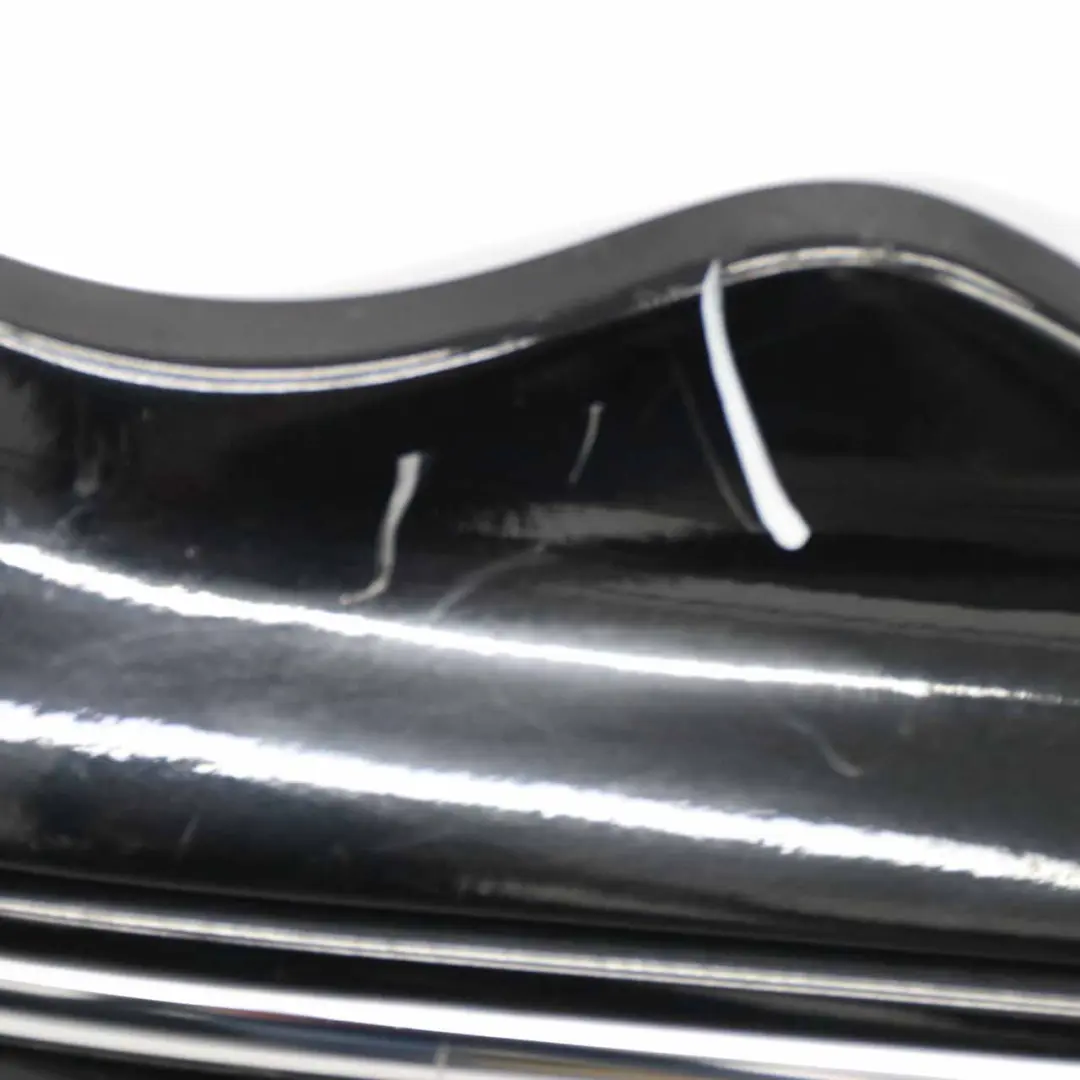 Mercedes W203 Front Bumper Trim Panel Obsidian Black Metallic - 197 - SKU A2038853025-OB1 - Part number A2038853025